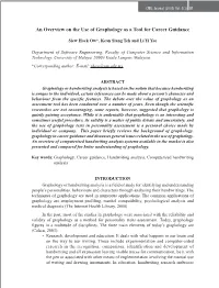 An Overview on the Use of Graphology As a Tool for Career Guidance