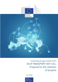 (CEF) 2019 TRANSPORT MAP CALL Proposal for the Selection of Projects
