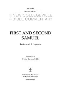First and Second Samuel