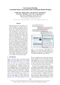 Contentful Neural Conversation with On-Demand Machine Reading