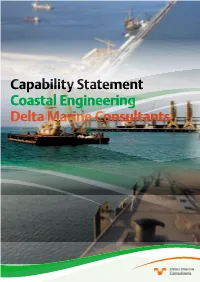Capability Statement Coastal Engineering Delta Marine Consultants Delta Marine Consultants