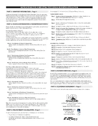 Instructions for Completing the E-Zpass Business Application