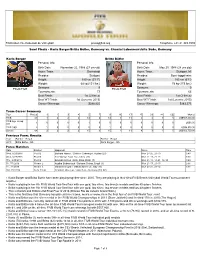 Final Four Notes