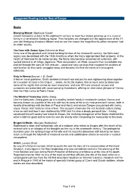 Reading List for Rest of Europe
