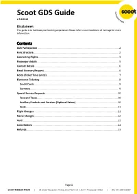 Scoot GDS Guide V 3.0.0.12