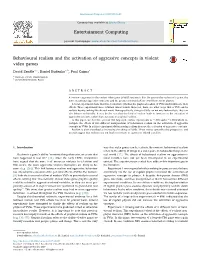Behavioural Realism and the Activation of Aggressive Concepts in Violent