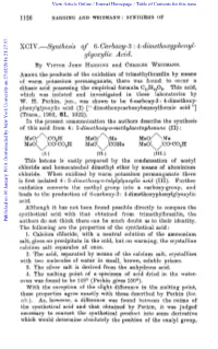 Glyoxylic Acid. by VICTORJOHN HARDING and CHARLESWEIZMANN