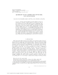 Quadratic Duals, Koszul Dual Functors, and Applications