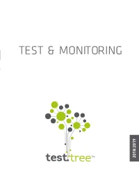 Test & Monitoring