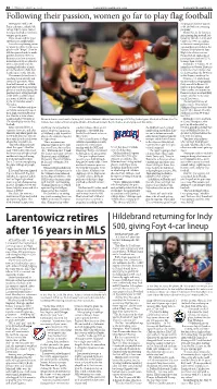 Larentowicz Retires After 16 Years In