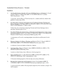 Messianic Print Media 1) the Peaceful Solution:Yahweh's 613 Laws Will