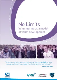 No Limits: Volunteering As a Model of Youth Development