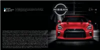 2020-Nissan-Gt-R-Brochure-En.Pdf