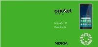 Nokia 3.1 C User Guide