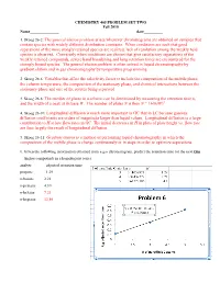 Problem Set Two F'09-Solution