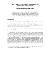 Why Atens Enjoy Enhanced Accessibility for Human Space Flight