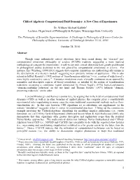 1 Clifford Algebraic Computational Fluid Dynamics