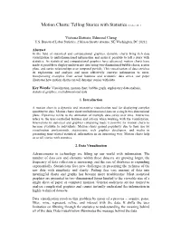 Motion Charts: Telling Stories with Statistics October 2011