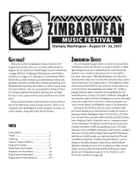 Zimfest 2007 Registration Guide