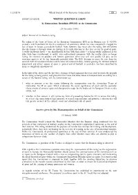 (2000/C 225 E/069) Written Question E-2188/99