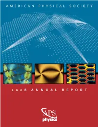 2008 Annual Report