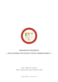 Download Commencement Program