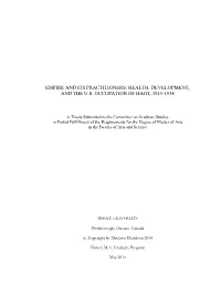 Health, Development, and the U.S