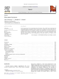 Olecranon Fractures Injury