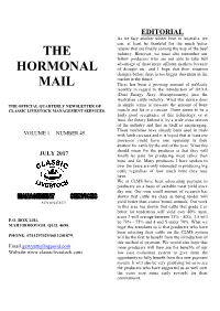 The Hormonal Mail