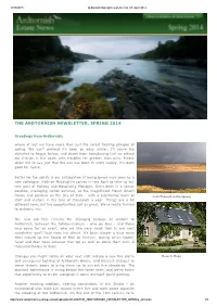 Ardtornish Spring Newsletter 2014