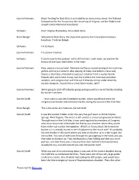 Transcript by Rev.Com Had Seating for 100 People, and Would Have Been the Emergency Senate Chamber