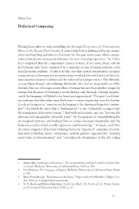 Dialectical Composing