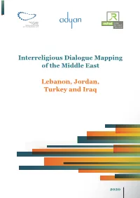 Interreligious Dialogue Mapping of the Middle East