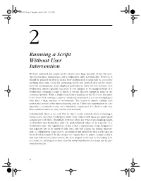 Running a Script Without User Intervention 7
