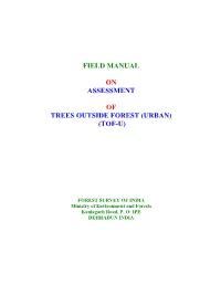 Trees Outside Forest (Urban) (Tof-U)