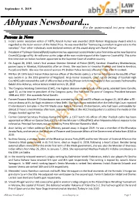 Abhyaas Newsboard... for the Quintessential Test Prep Student