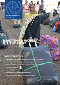 Assisting a World on the Move