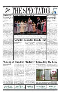 “Group of Random Students” Spreading the Love Asbestos