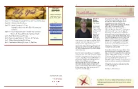 Newsletter Mar18