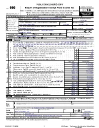 Return of Organization Exempt from Income
