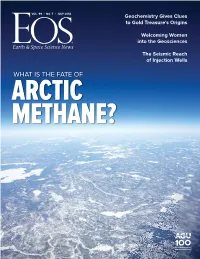 What Is the Fate of Arctic Methane? Now Accepting Abstract Submissions Share Your Latest Discoveries and Advance Your Research