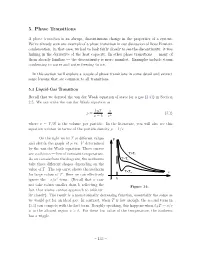 5. Phase Transitions