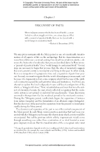 Chapter 1 DISCOVERY of PASTS