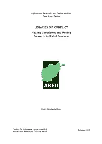Legacies of Conflict: Calming Hearts, Mending Hostilities and Moving