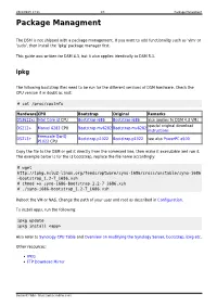 Package Managment Package Managment