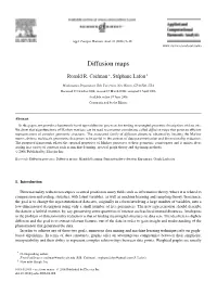 Diffusion Maps