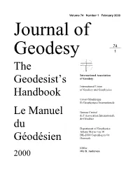 The Geodesist's Handbook 2000.Pdf