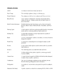 TWGFEX Glossary of Terms