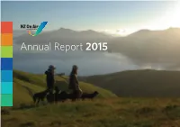 Annual Report 2015 NZ on Air Annual Report 2015 Highlights