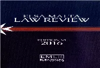 Elsa Malta Law Review 2 Elsa Malta Law Review